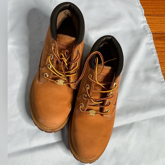 ᴡᴀᴛᴇʀᴘʀᴏᴏꜰ ʙᴏᴏᴛꜱ , ʙʀᴀɴᴅ: ᴛɪᴍʙᴇʀʟᴀɴᴅ, ꜱɪᴢᴇ  7.5 ᴜꜱ , ᴄᴏʟᴏʀ : ᴡʜᴇᴀᴛ ɴᴜʙᴜᴄᴋ - Picture 3 of 5